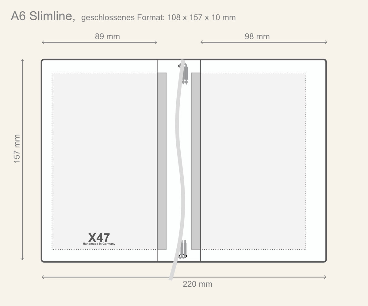 A6 Slimline (M) | Schlank