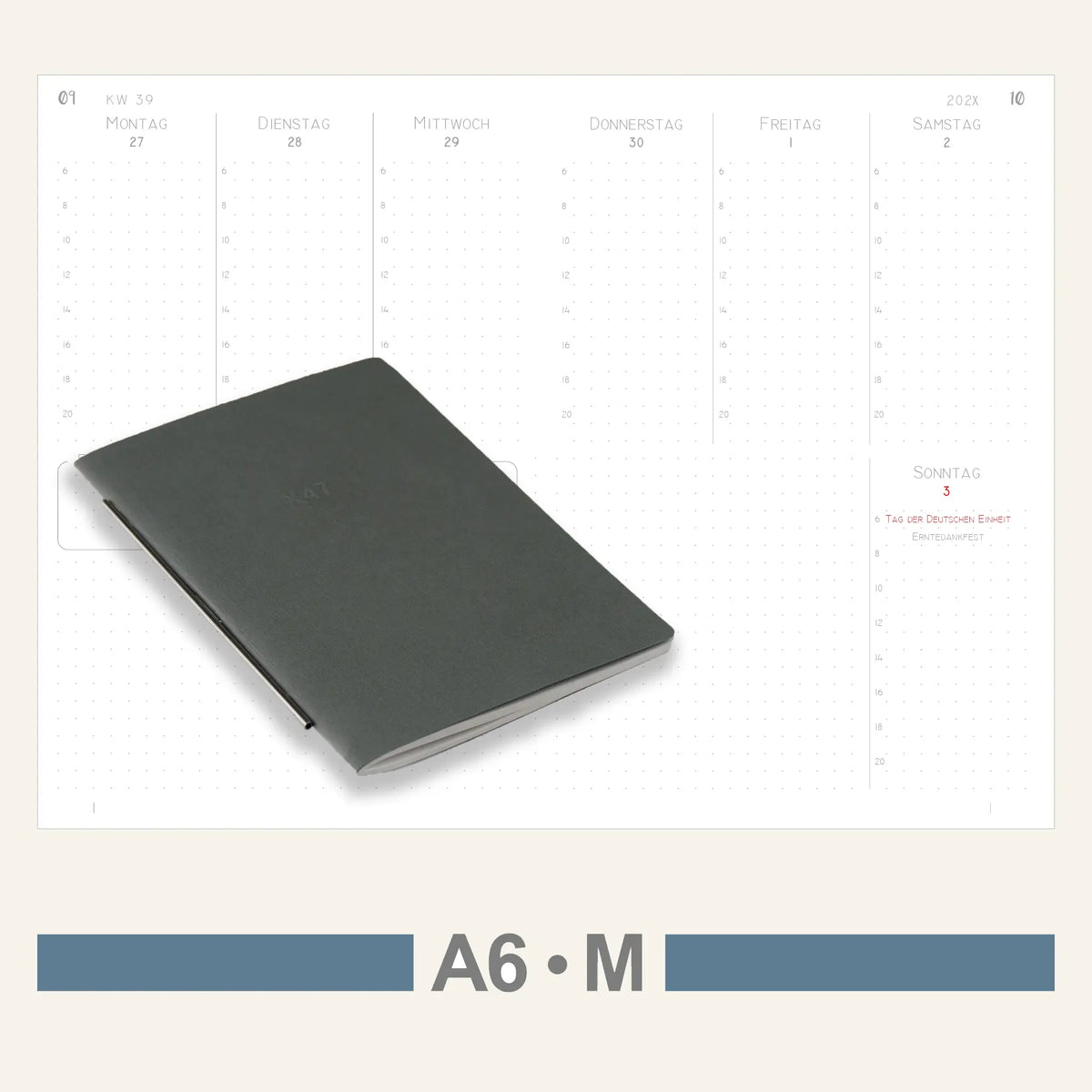 A6 Einlagen - Kalender