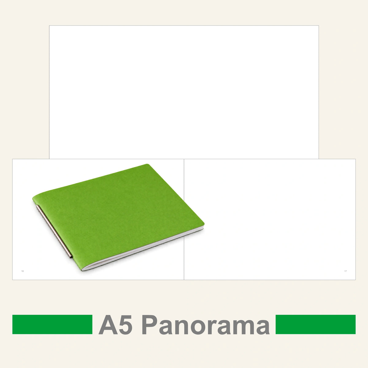 A5 Panorama Einlagen - Notizen