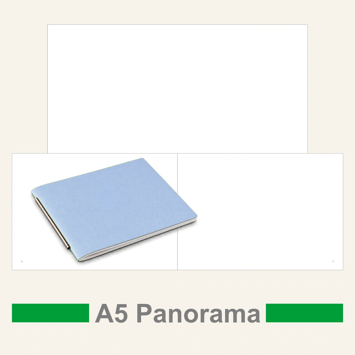 A5 Panorama Einlagen - Notizen
