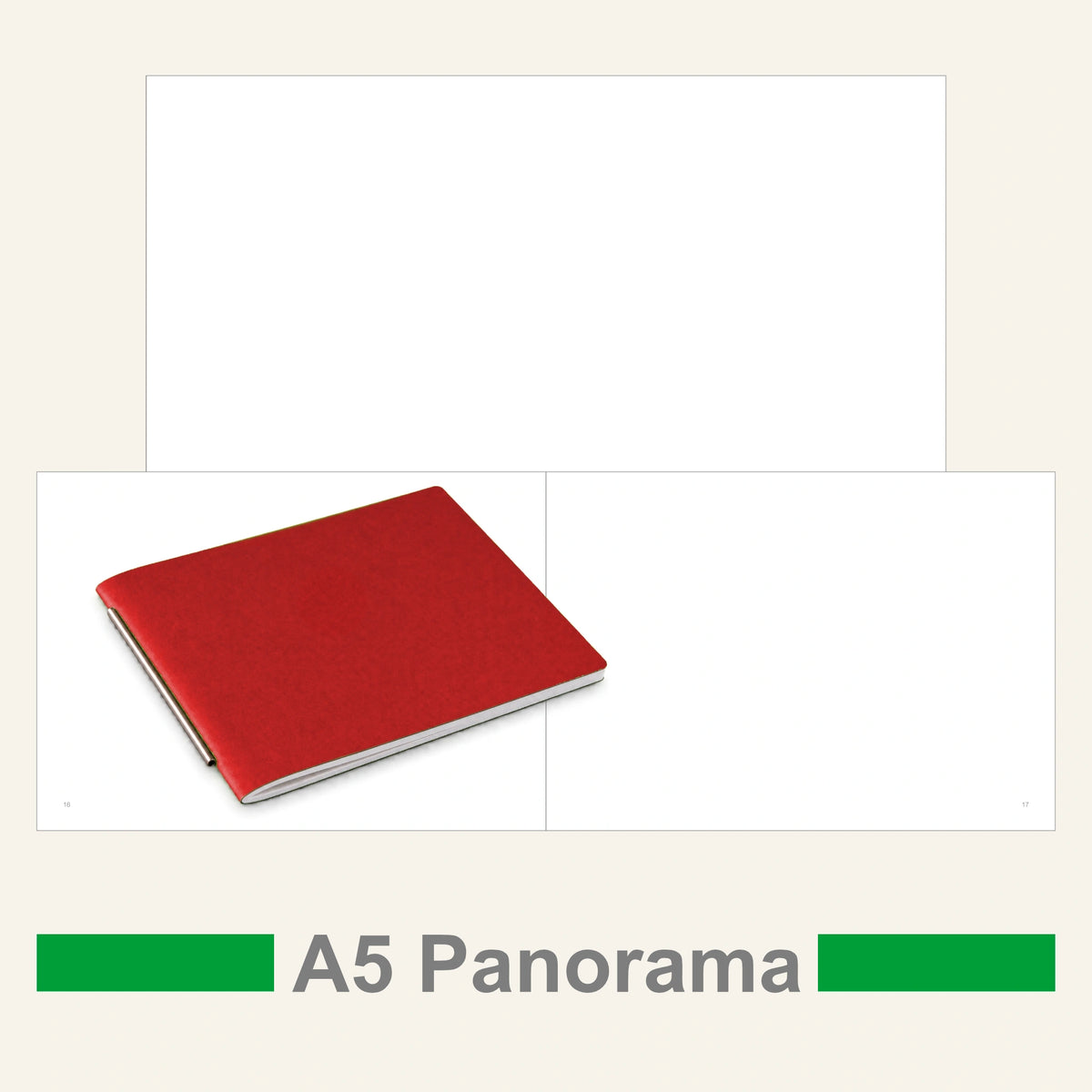 A5 Panorama Einlagen - Notizen
