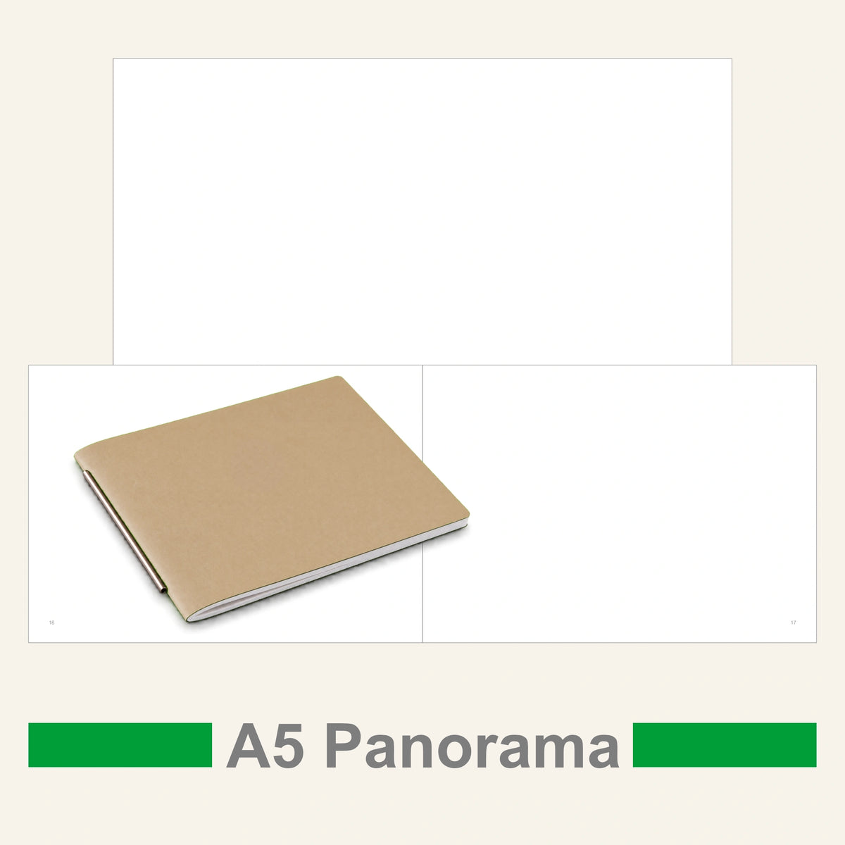 A5 Panorama Einlagen - Notizen