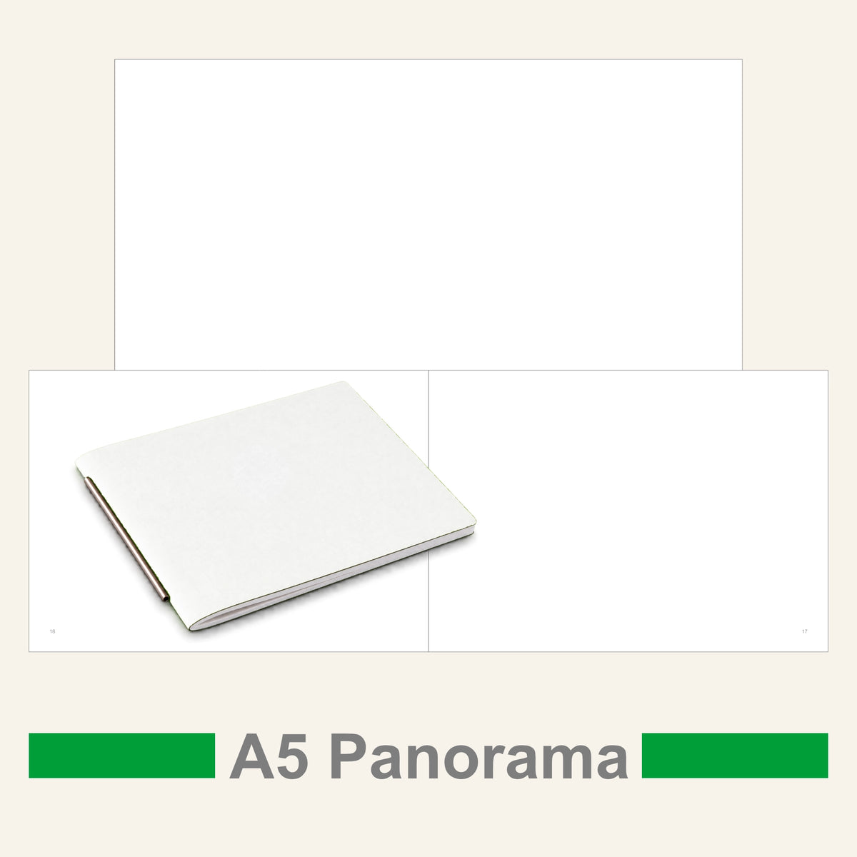 A5 Panorama Einlagen - Notizen