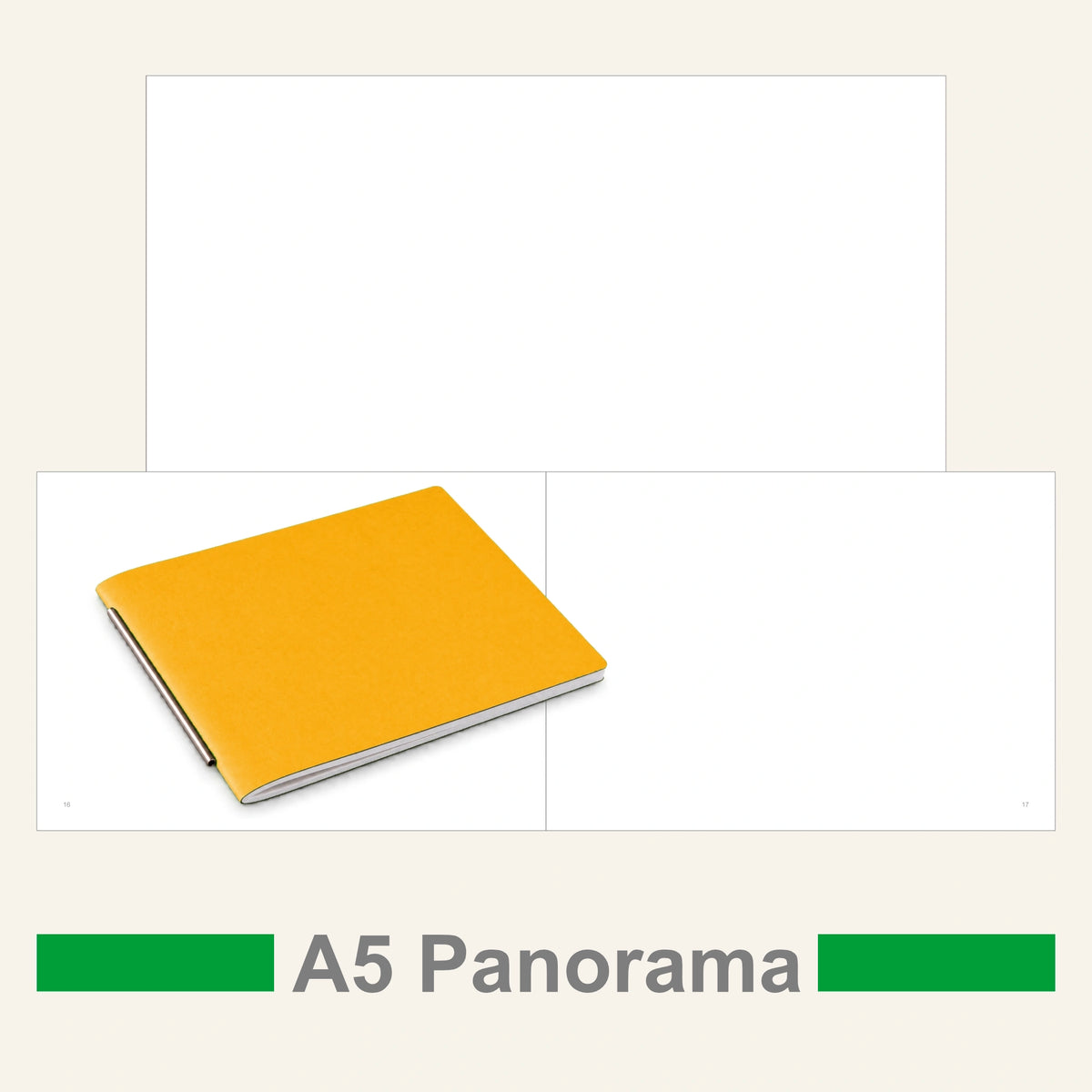 A5 Panorama Einlagen - Notizen