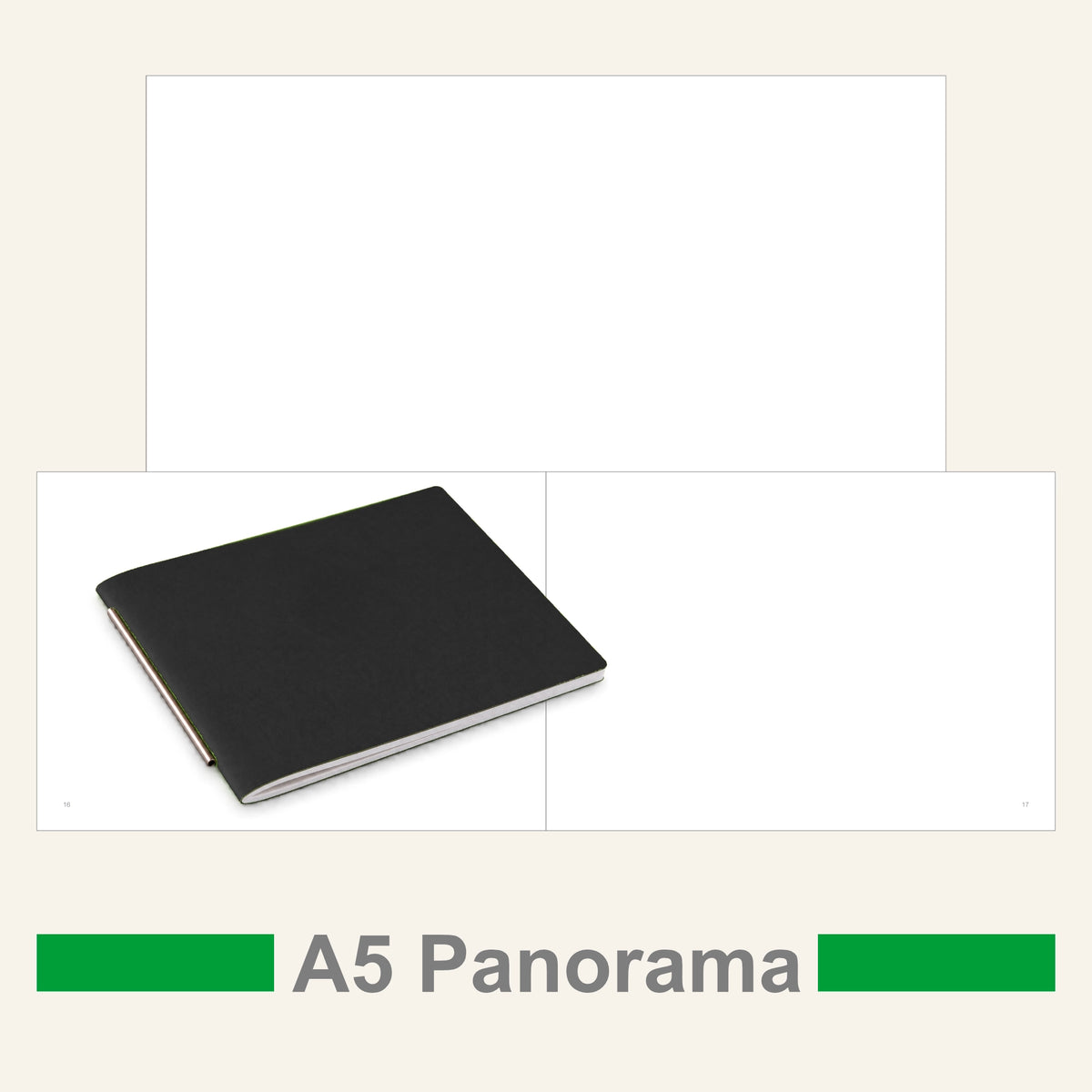 A5 Panorama Einlagen - Notizen