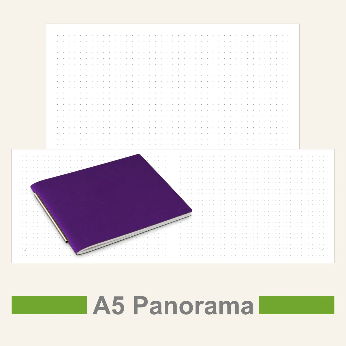 A5 Panorama Einlagen - Notizen