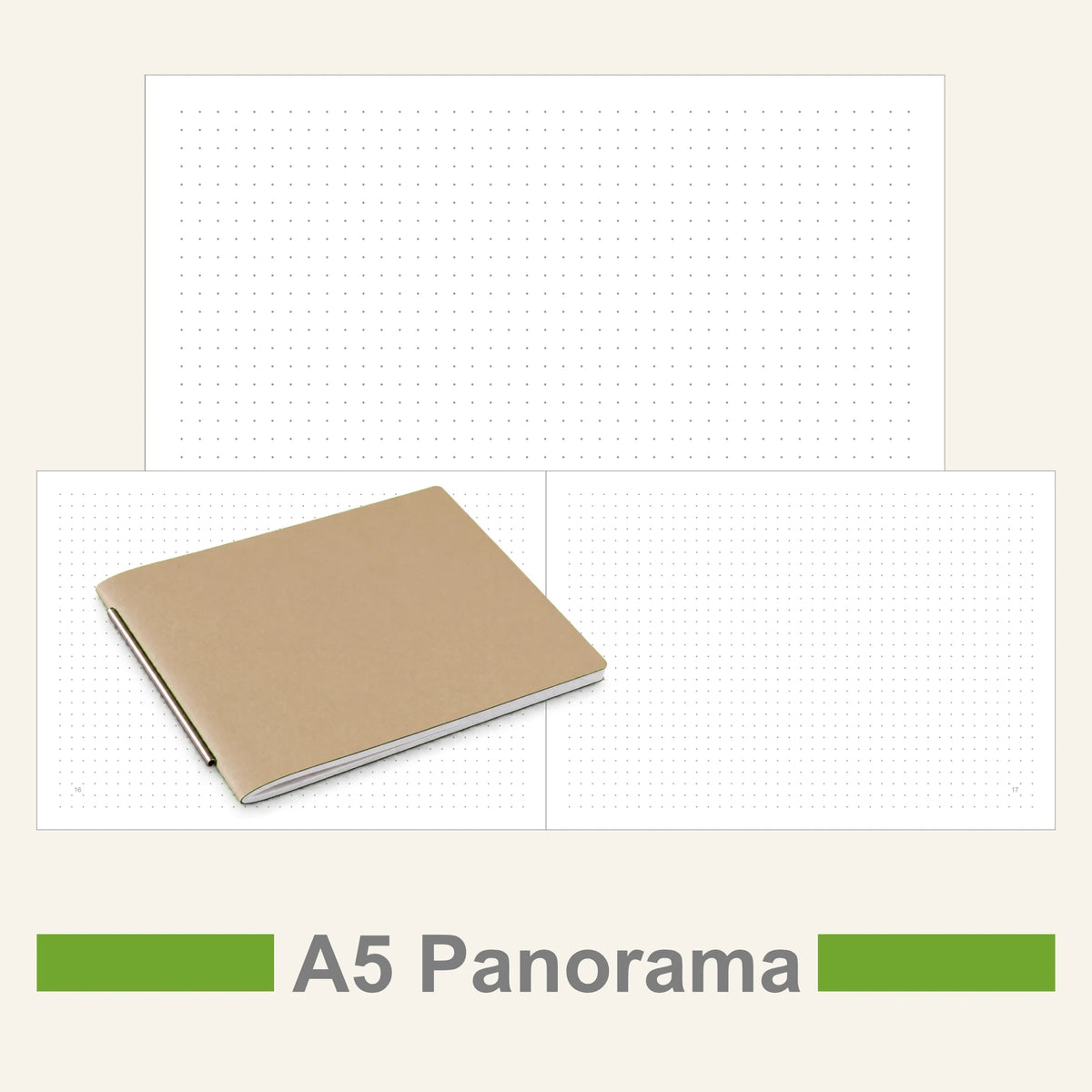 A5 Panorama Einlagen - Notizen