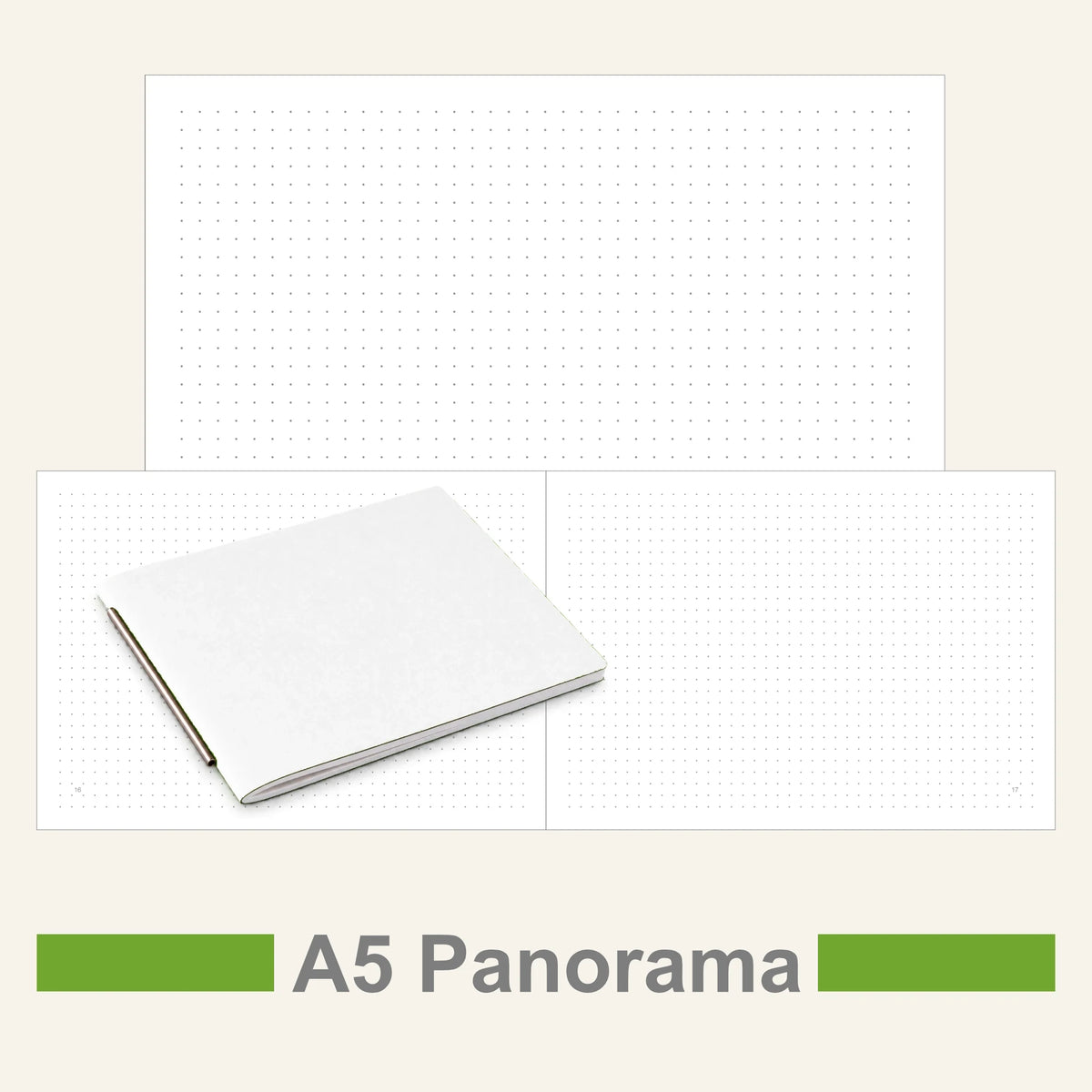 A5 Panorama Einlagen - Notizen