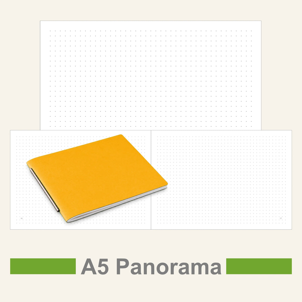 A5 Panorama Einlagen - Notizen