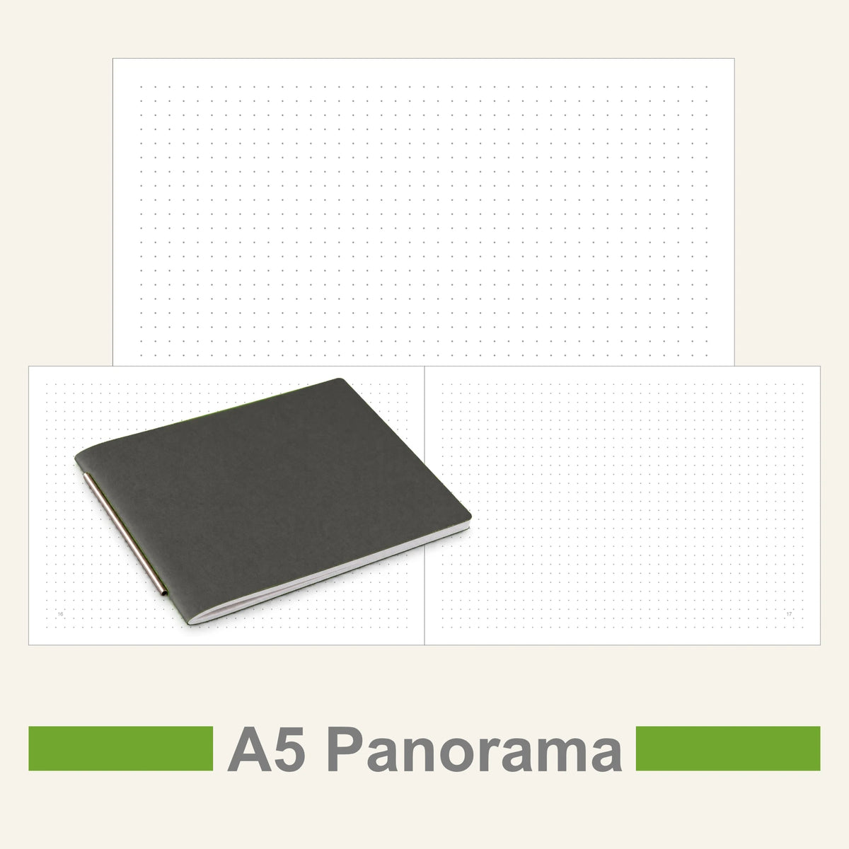 A5 Panorama Einlagen - Notizen