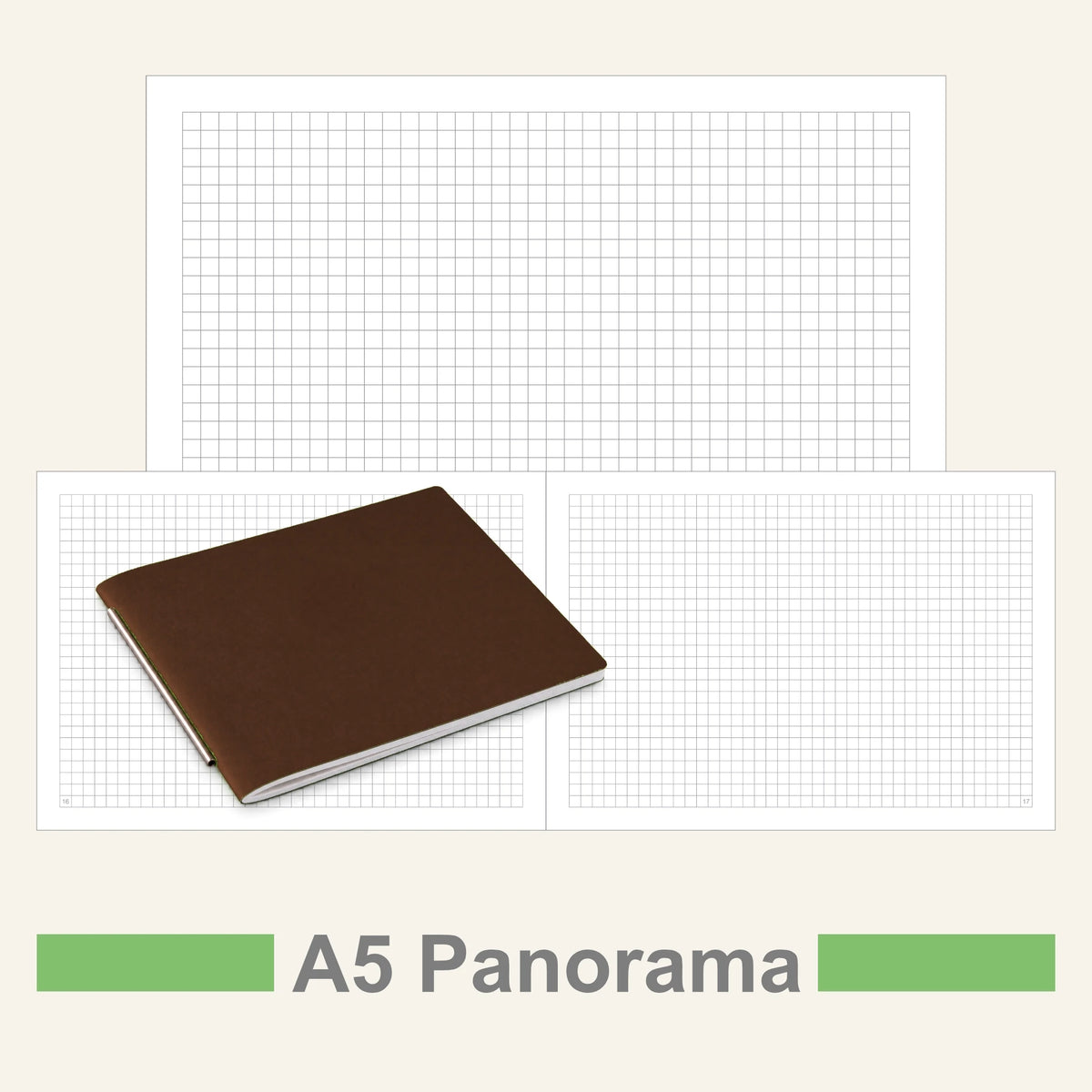 A5 Panorama Einlagen - Notizen