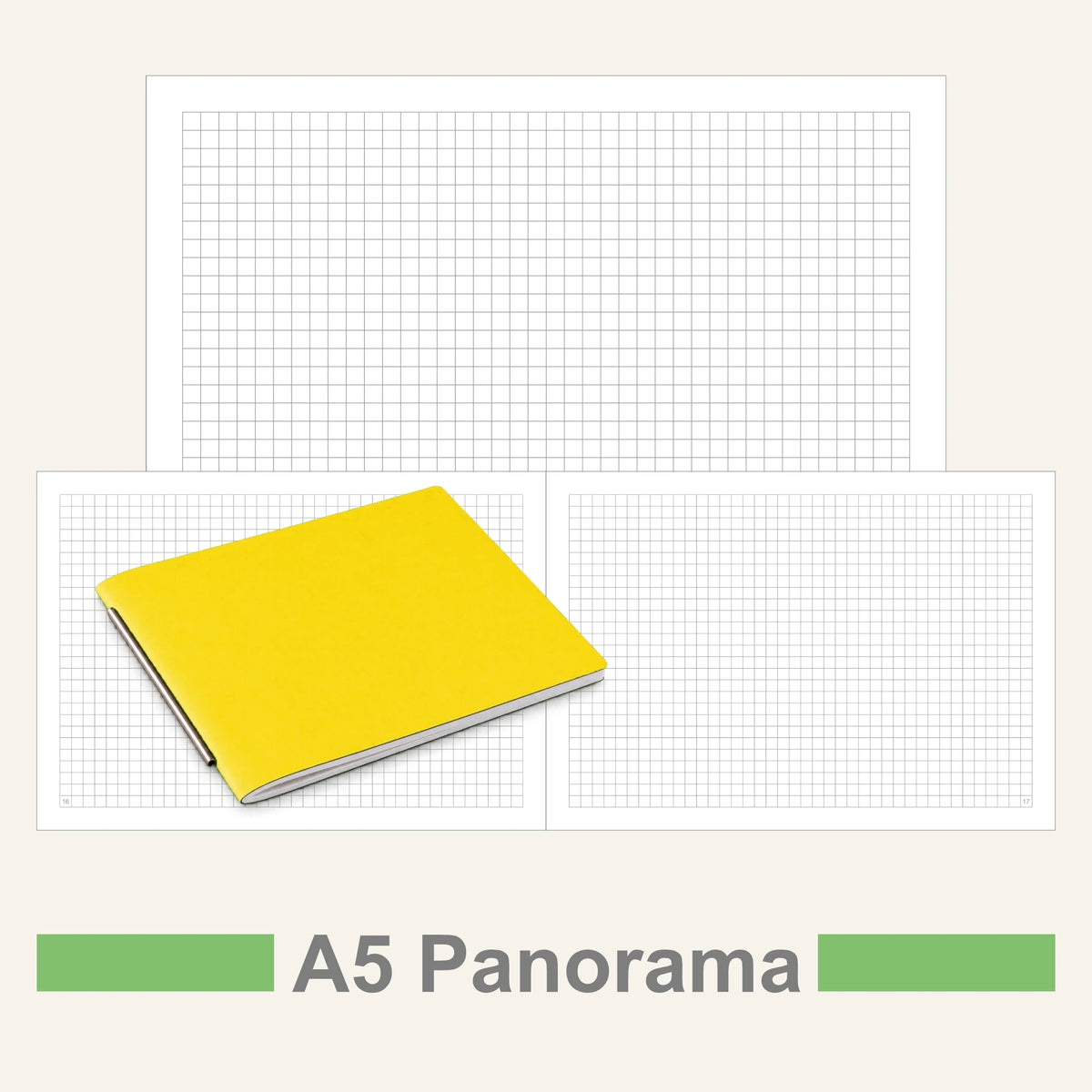 A5 Panorama Einlagen - Notizen