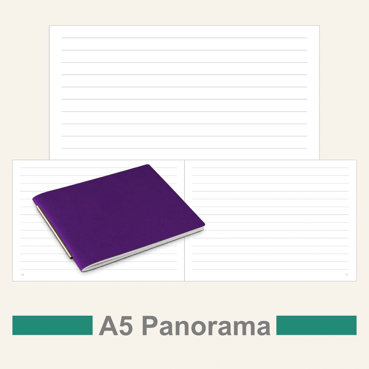 A5 Panorama Einlagen - Notizen
