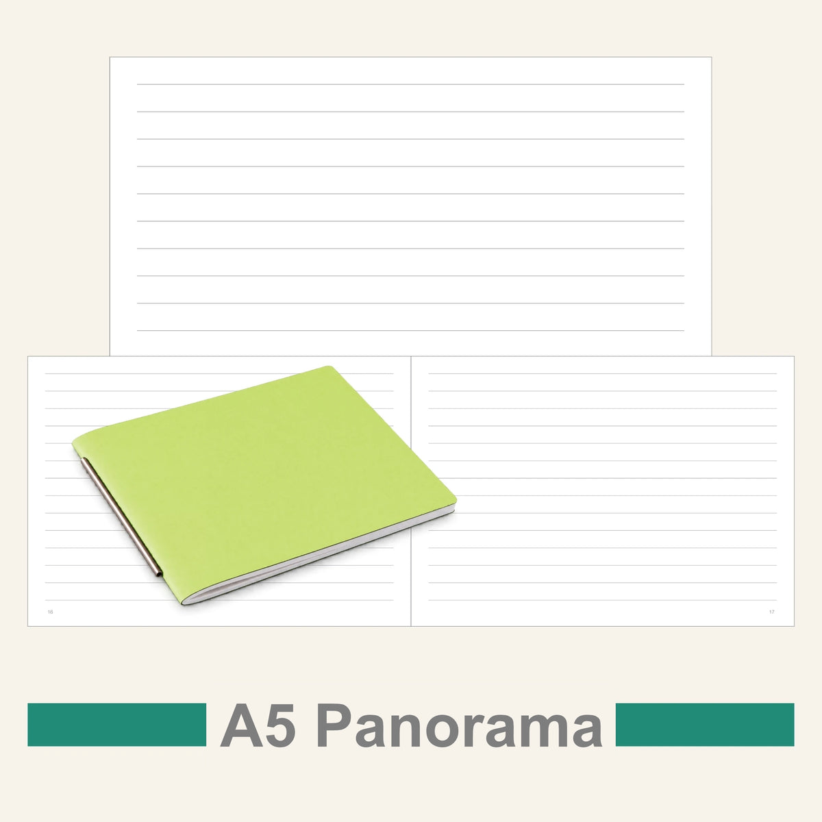 A5 Panorama Einlagen - Notizen