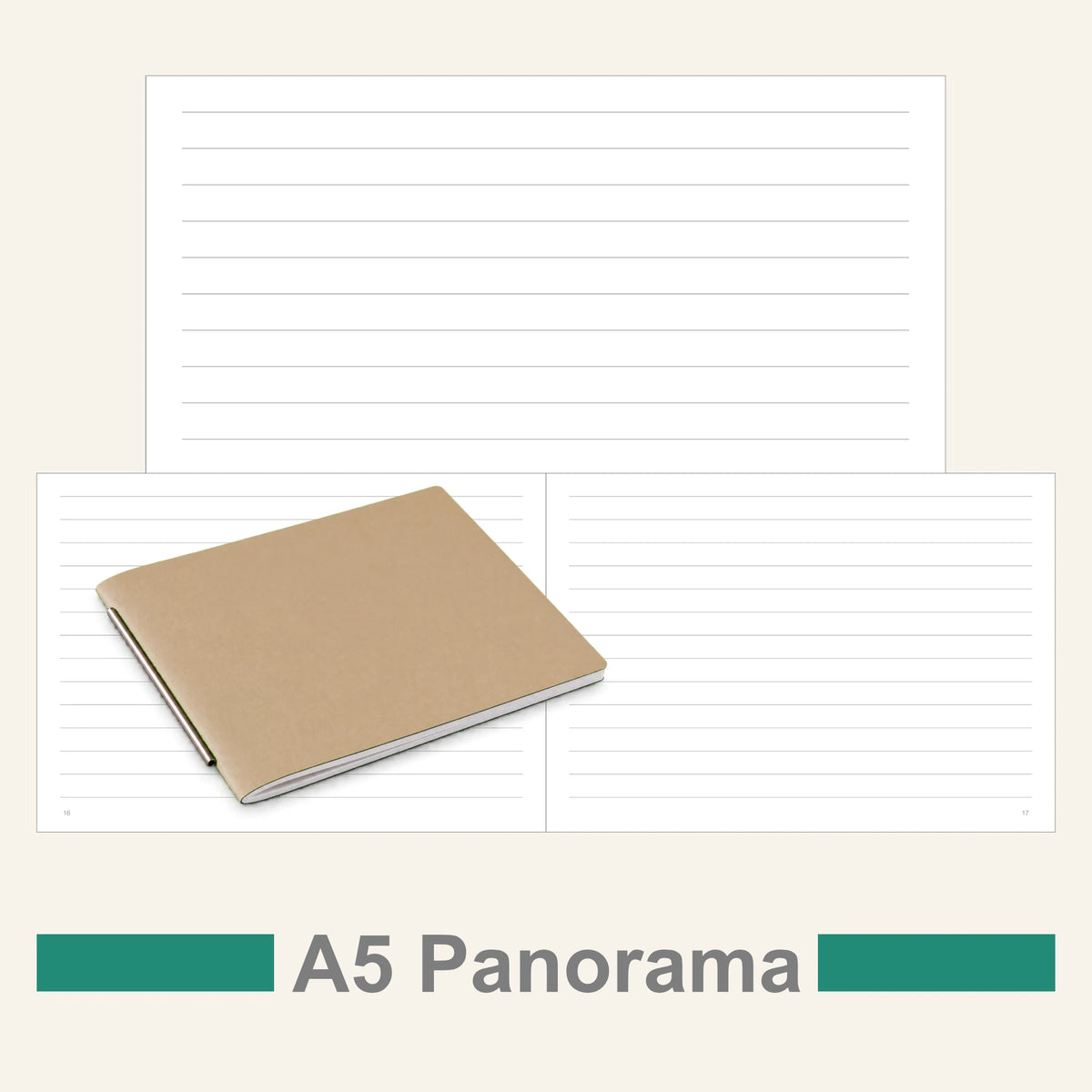 A5 Panorama Einlagen - Notizen