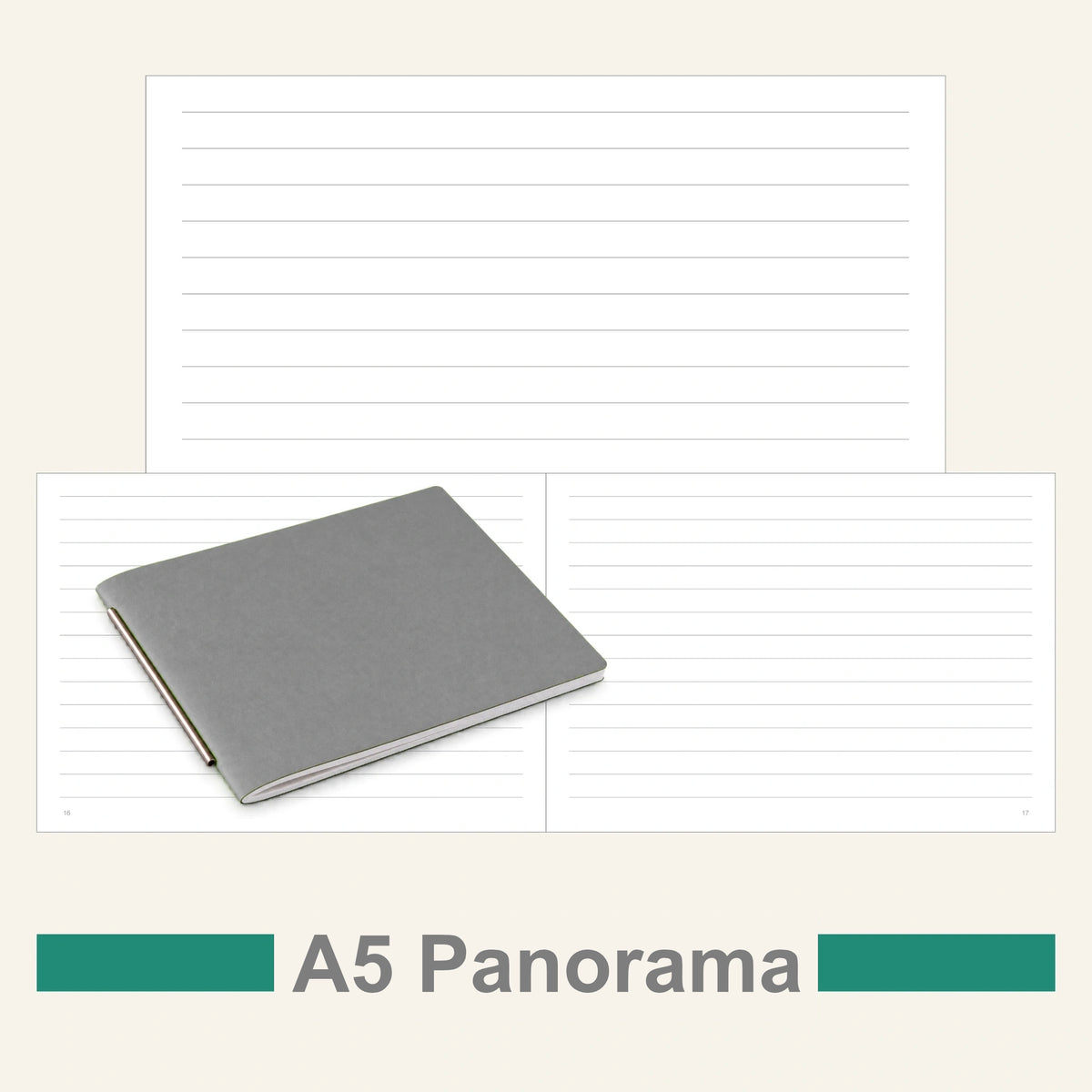 A5 Panorama Einlagen - Notizen