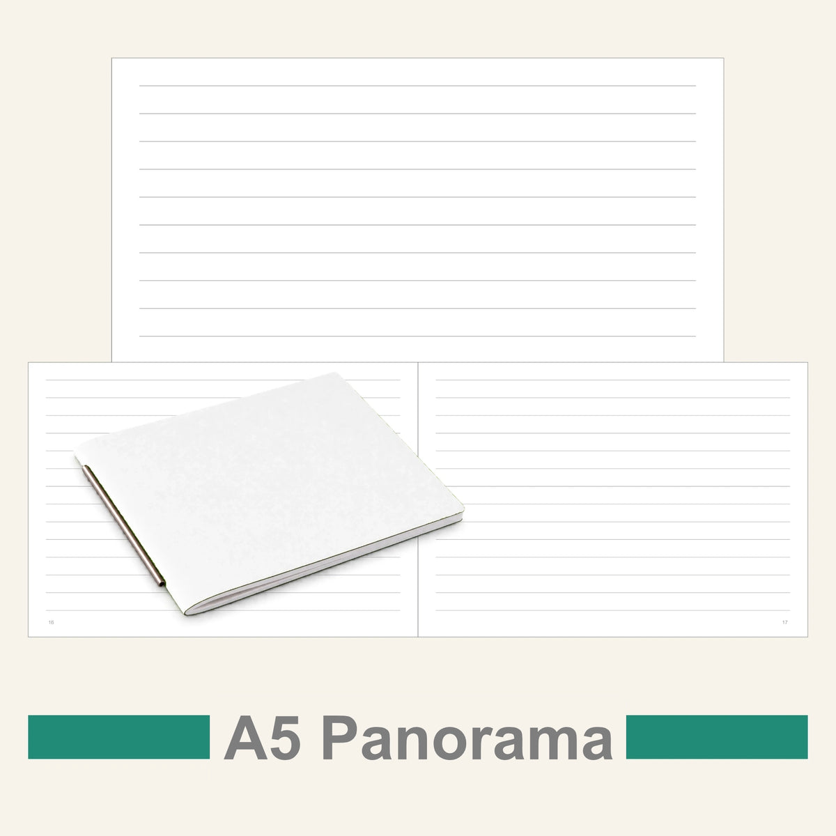 A5 Panorama Einlagen - Notizen