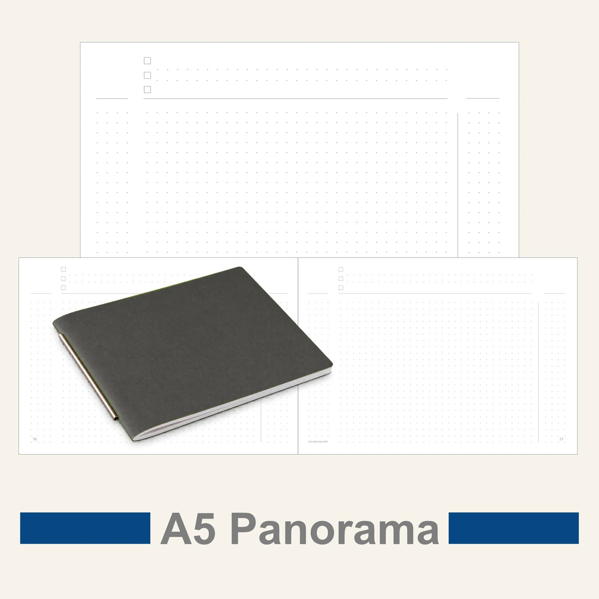 A5 Panorama Einlagen - Notizen