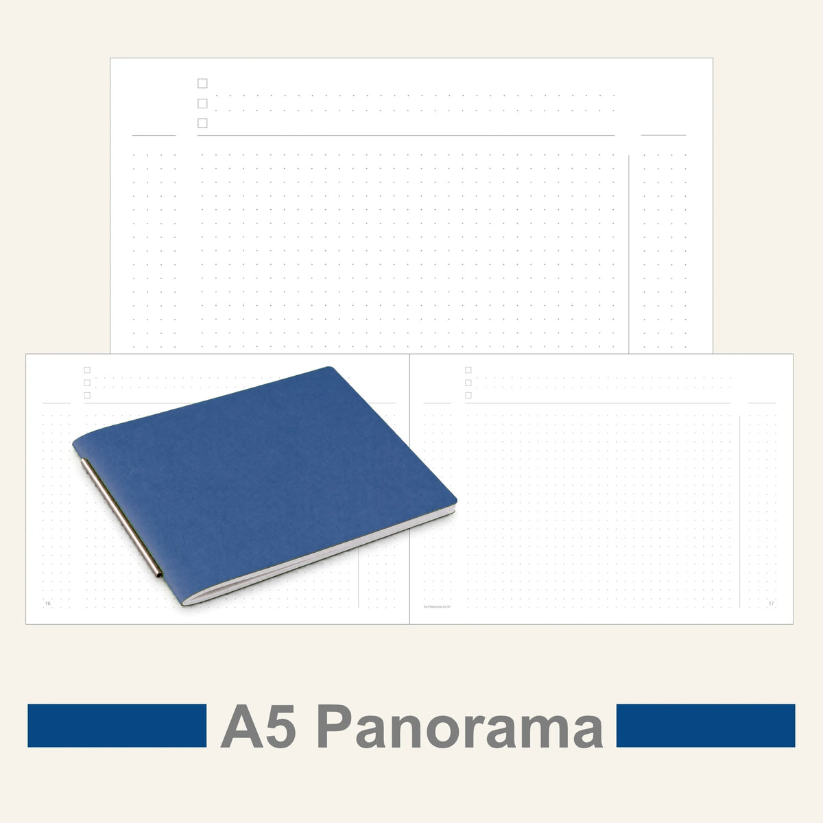 A5 Panorama Einlagen - Notizen
