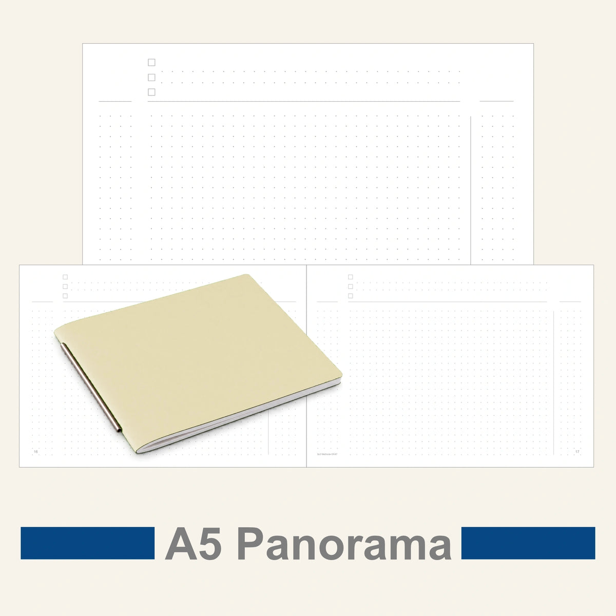 A5 Panorama Einlagen - Notizen