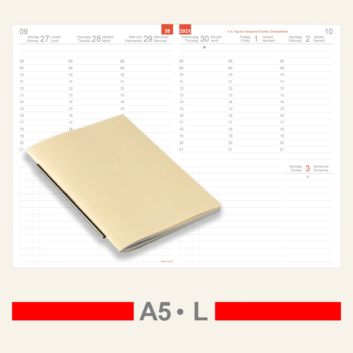 A5 Inserts - Calendar