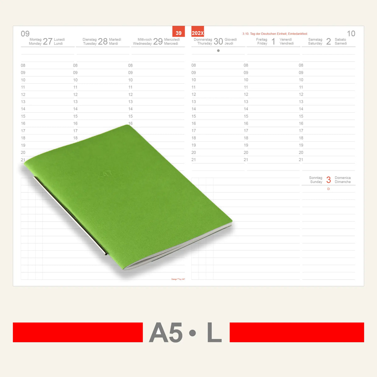 A5 Inserts - Calendar