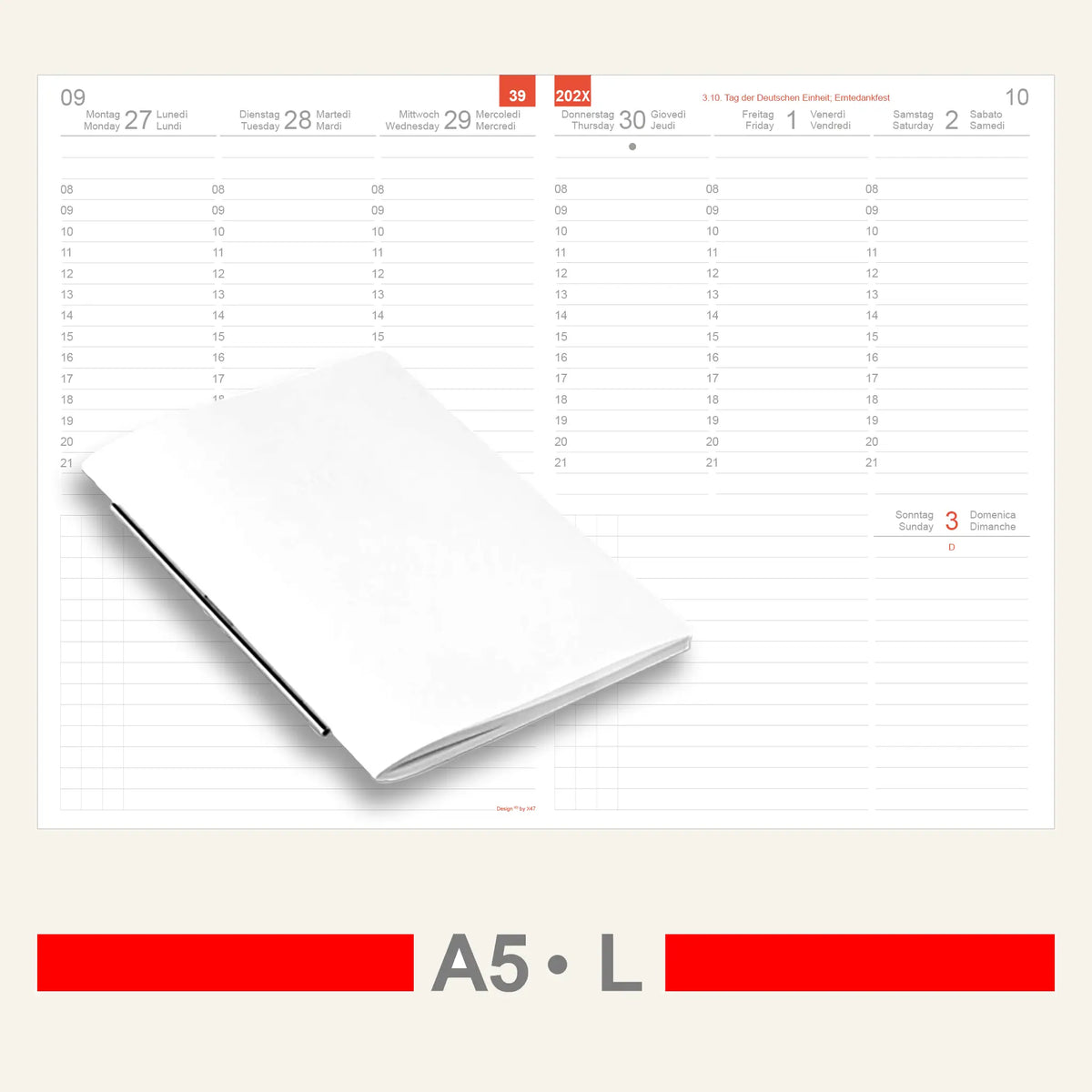 A5 Inserts - Calendar