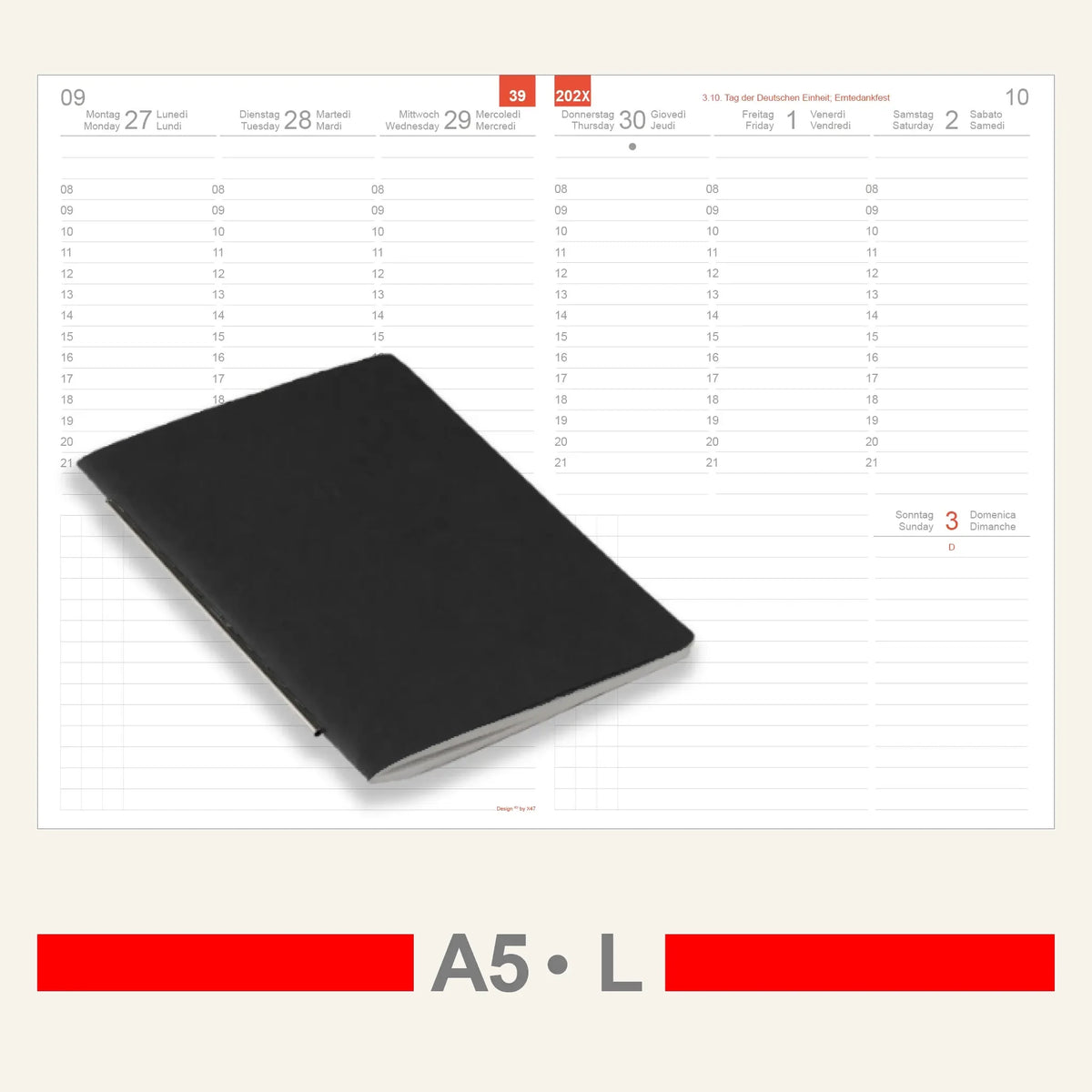 A5 Inserts - Calendar