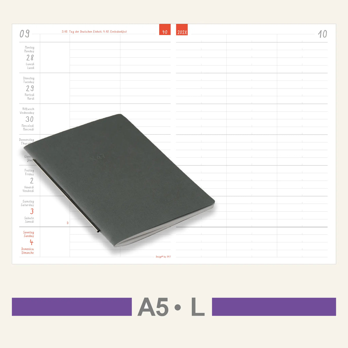 A5 Inserts - Calendar