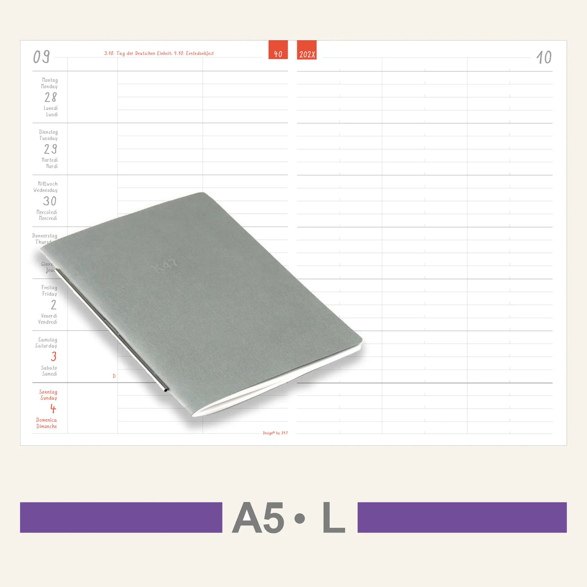A5 Inserts - Calendar