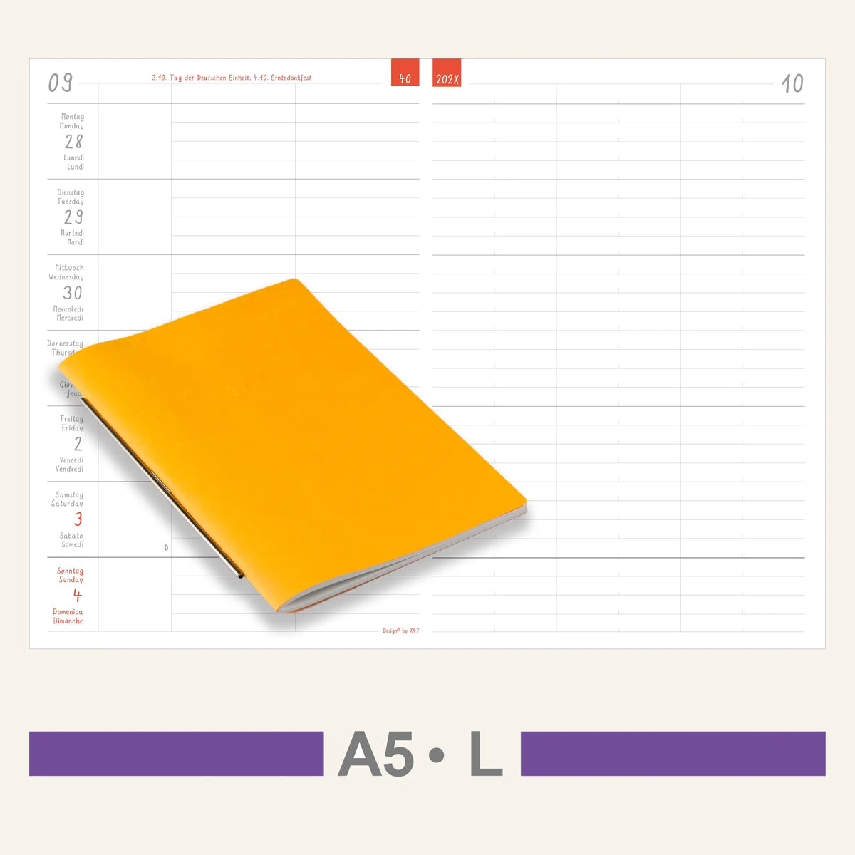 A5 Inserts - Calendar