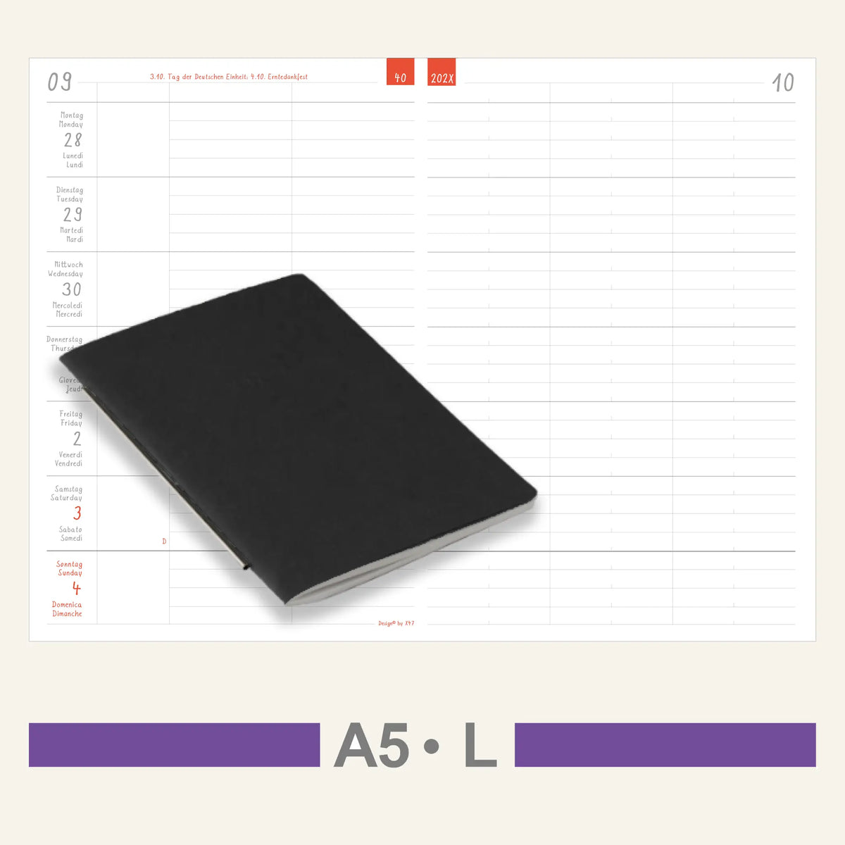 A5 Inserts - Calendar