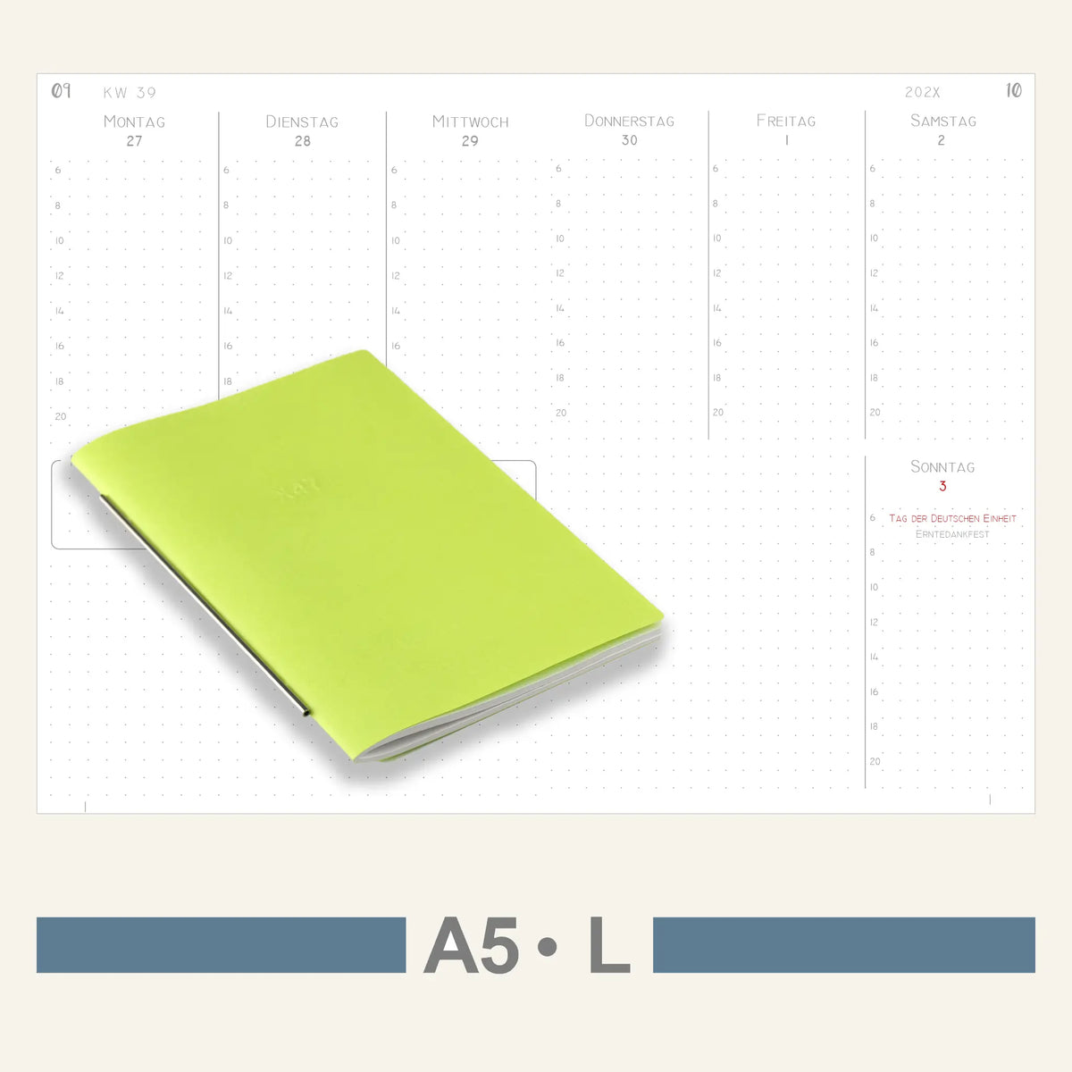 A5 Inserts - Calendar
