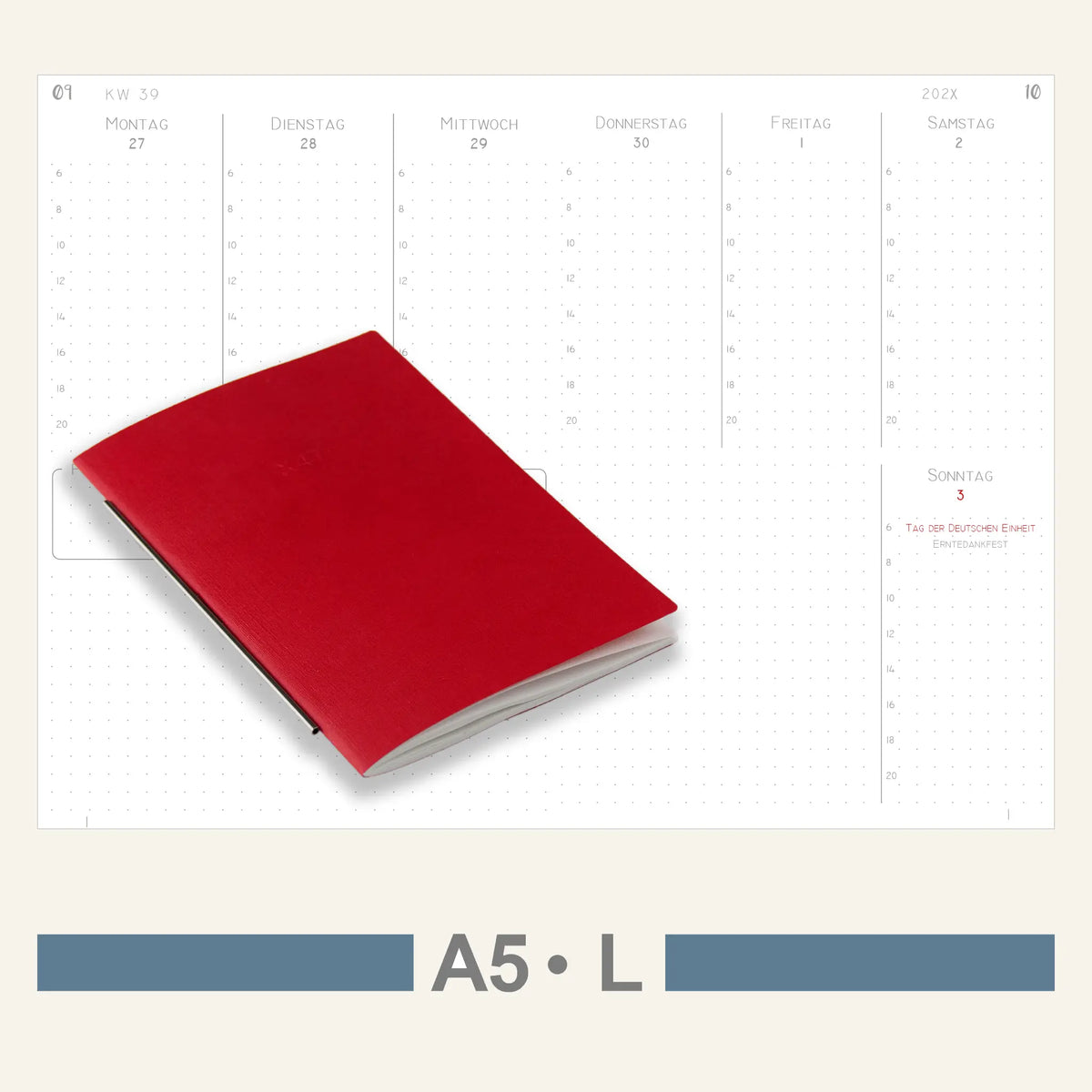 A5 Inserts - Calendar