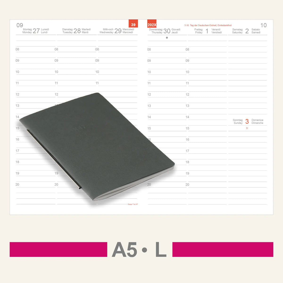A5 Inserts - Calendar