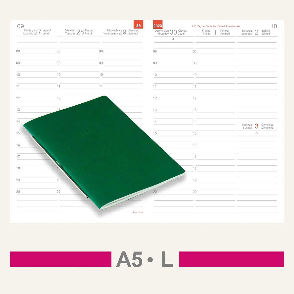 A5 Inserts - Calendar
