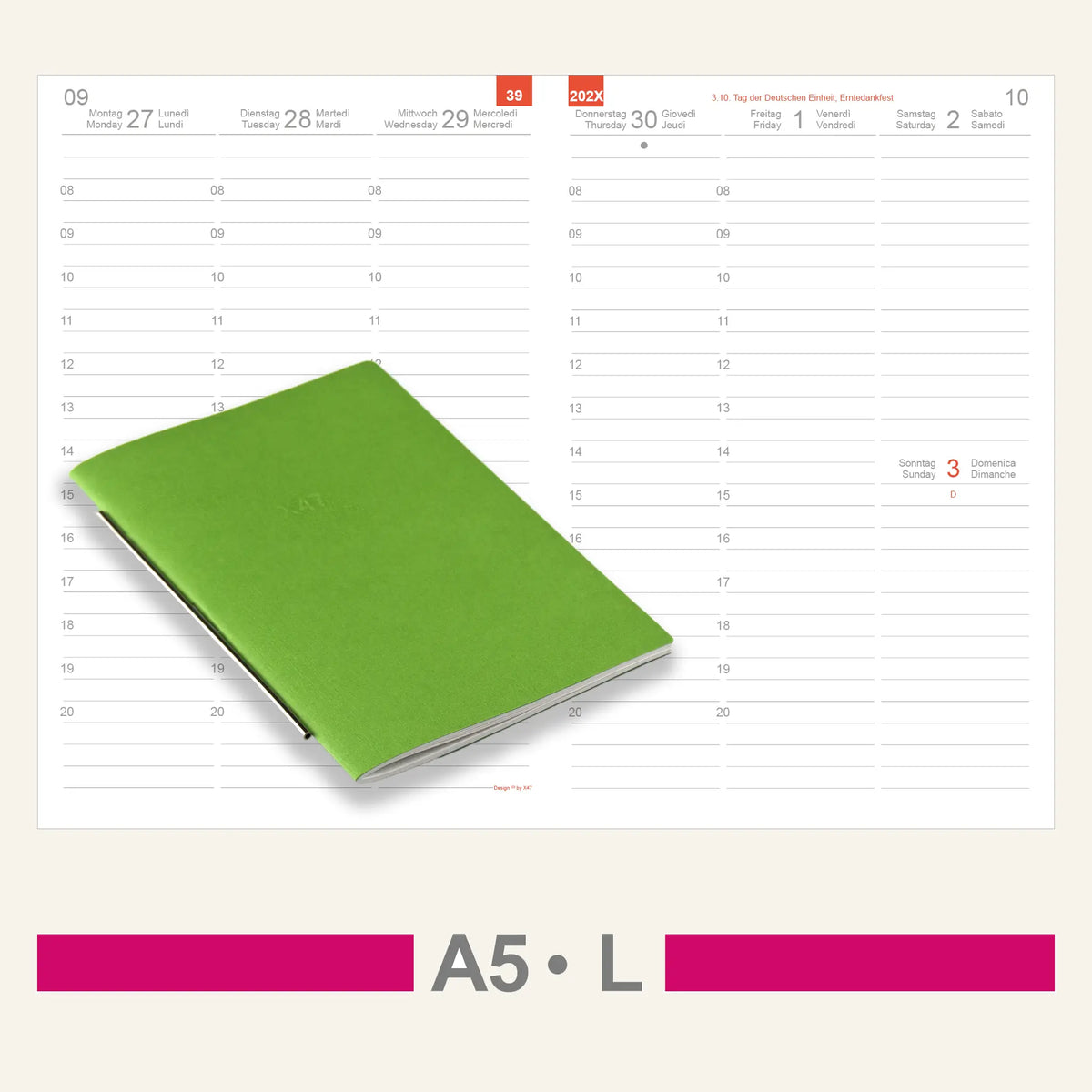 A5 Inserts - Calendar