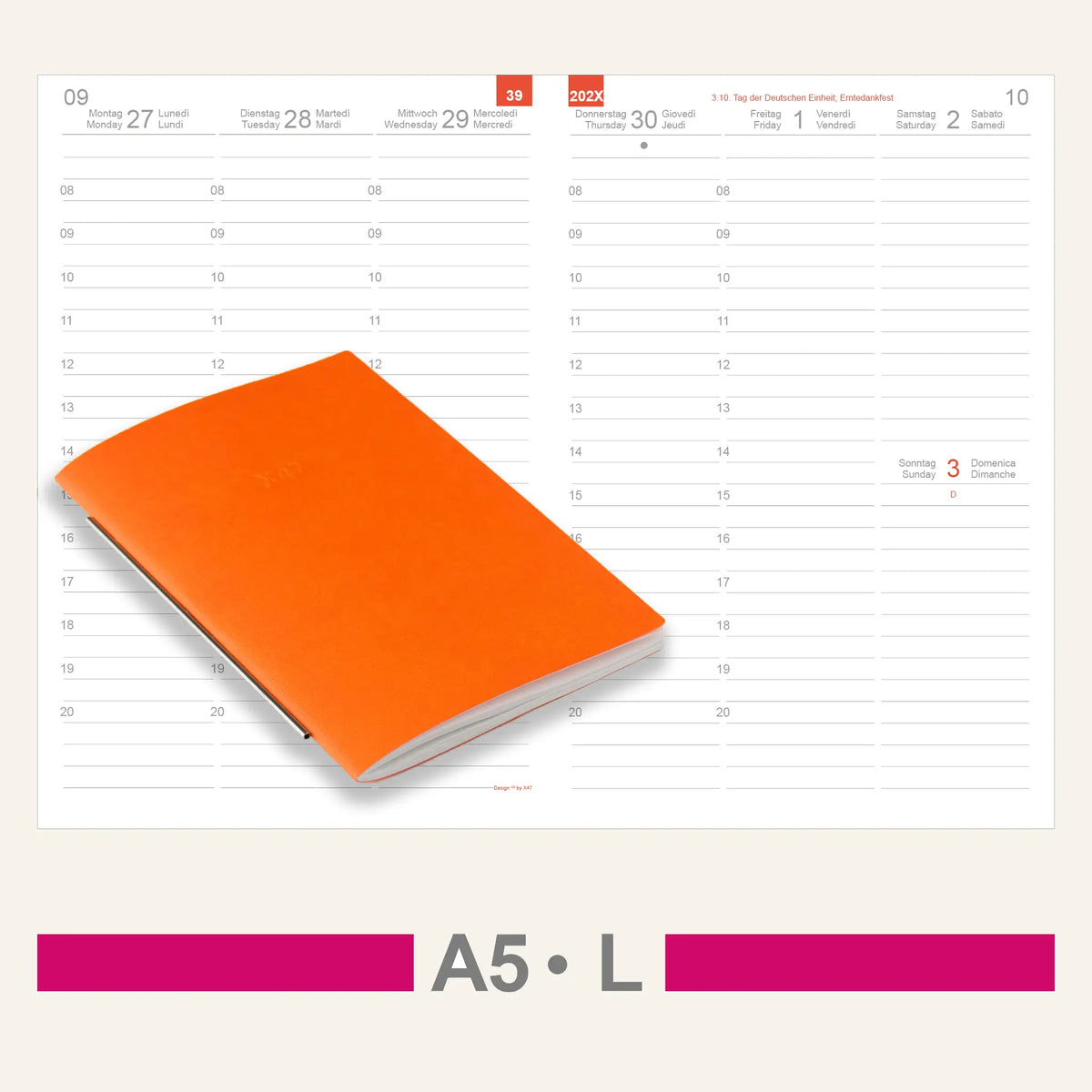 A5 Inserts - Calendar