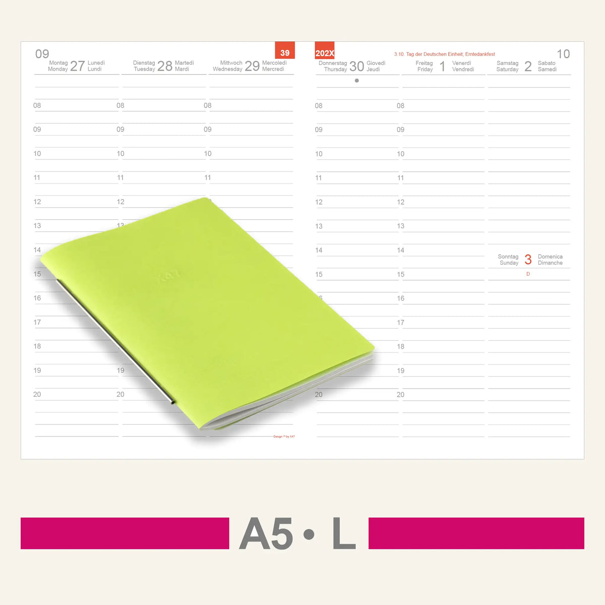 A5 Inserts - Calendar