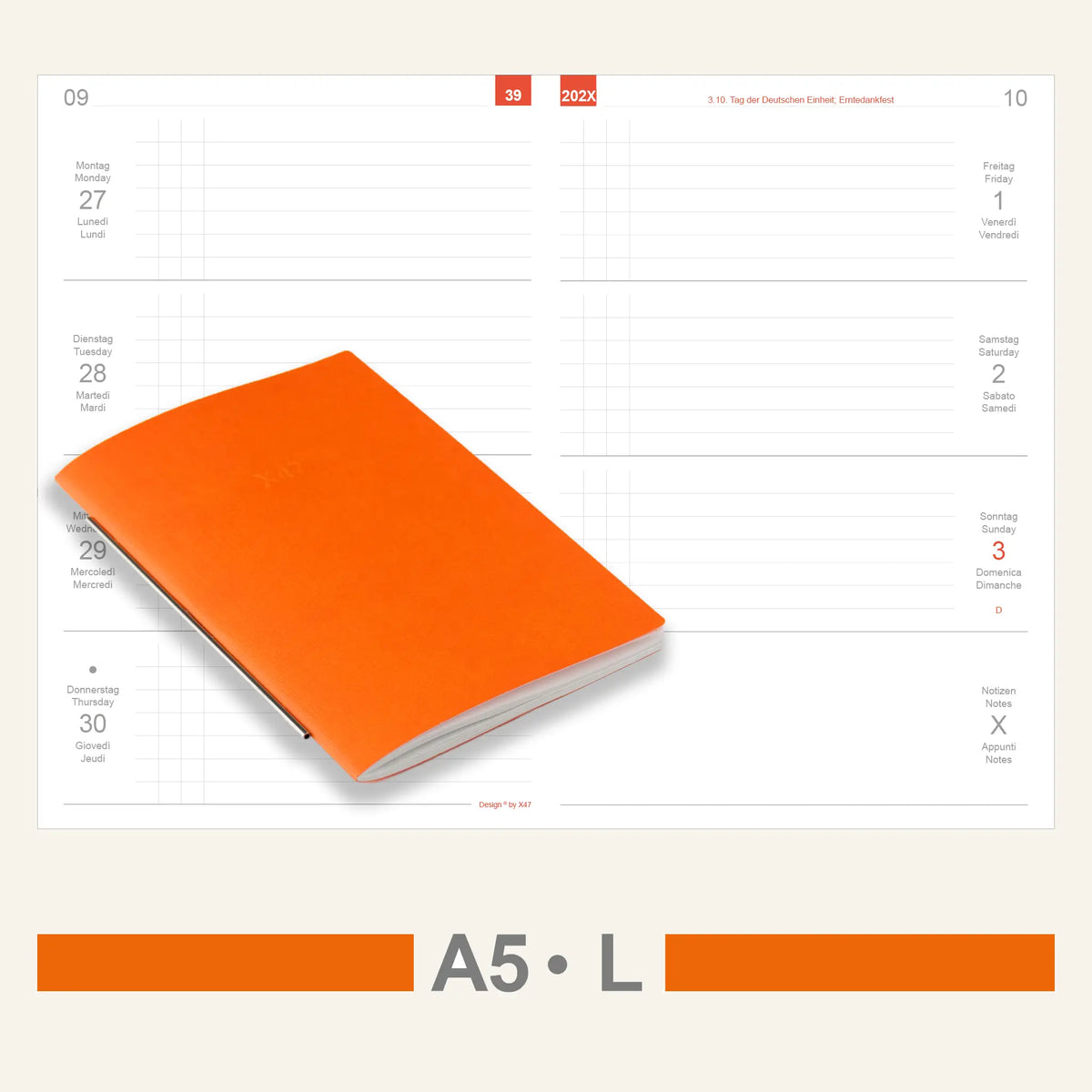 A5 Inserts - Calendar