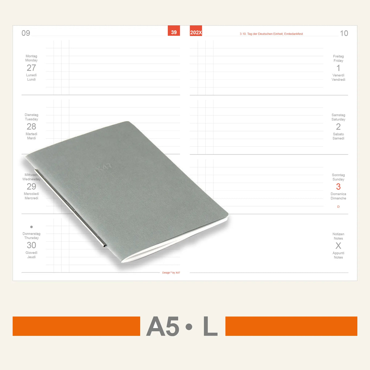 A5 Inserts - Calendar