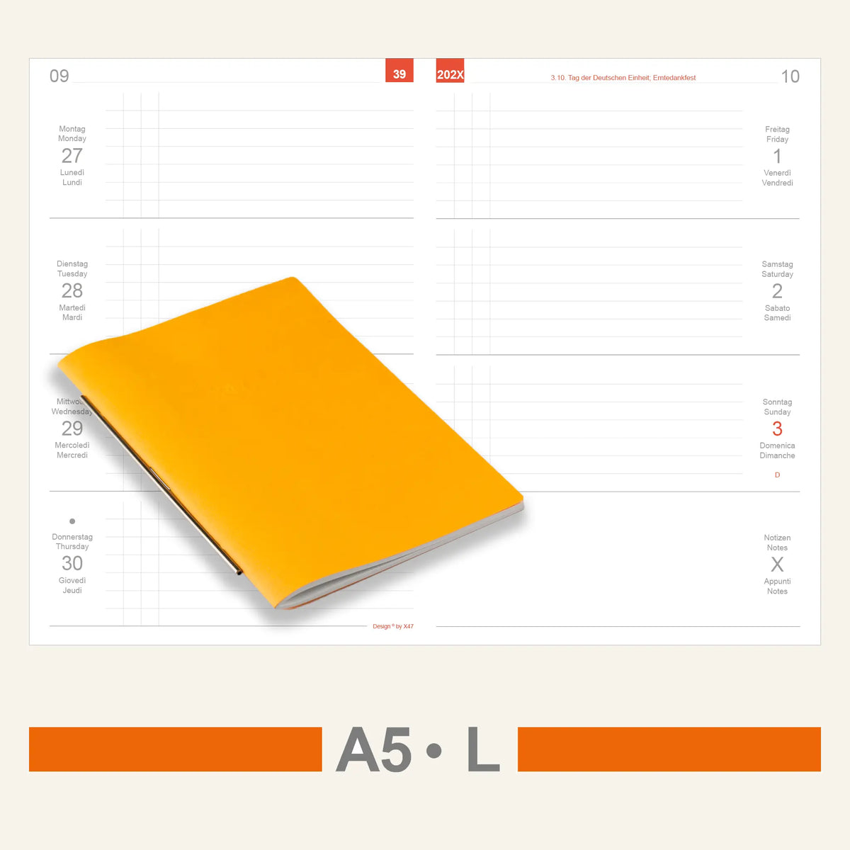 A5 Inserts - Calendar