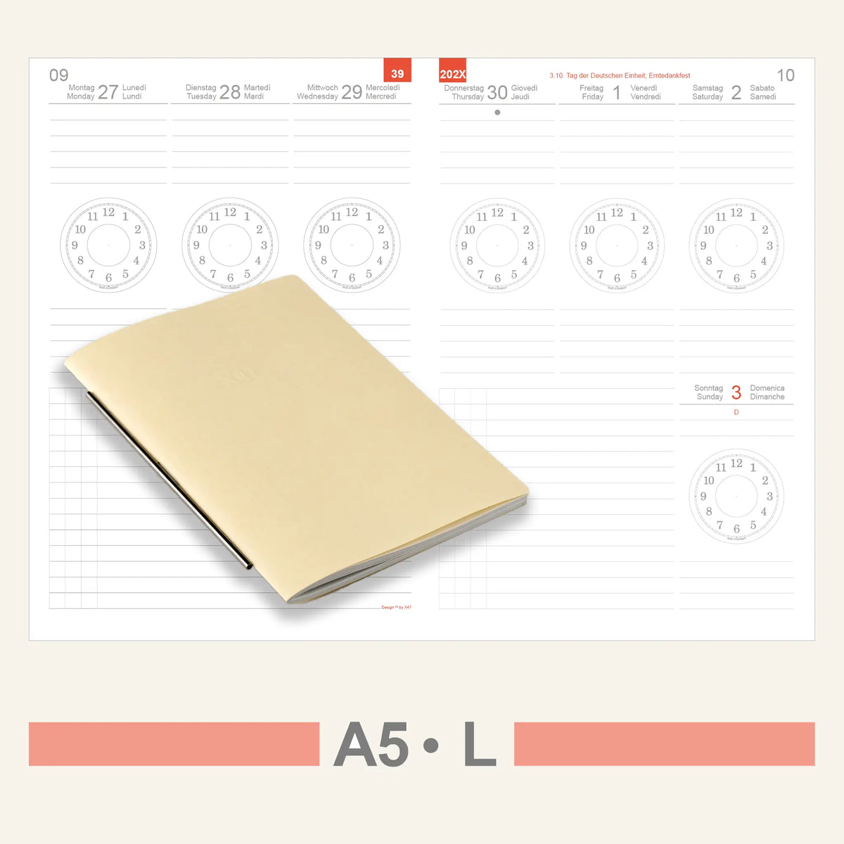 A5 Inserts - Calendar