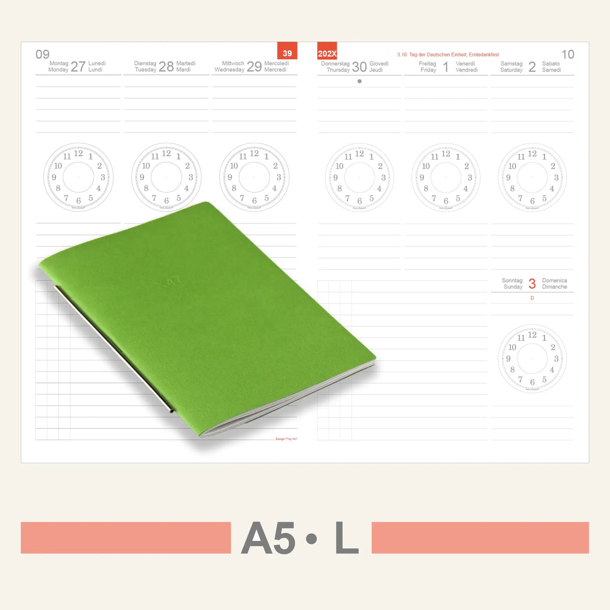 A5 Inserts - Calendar
