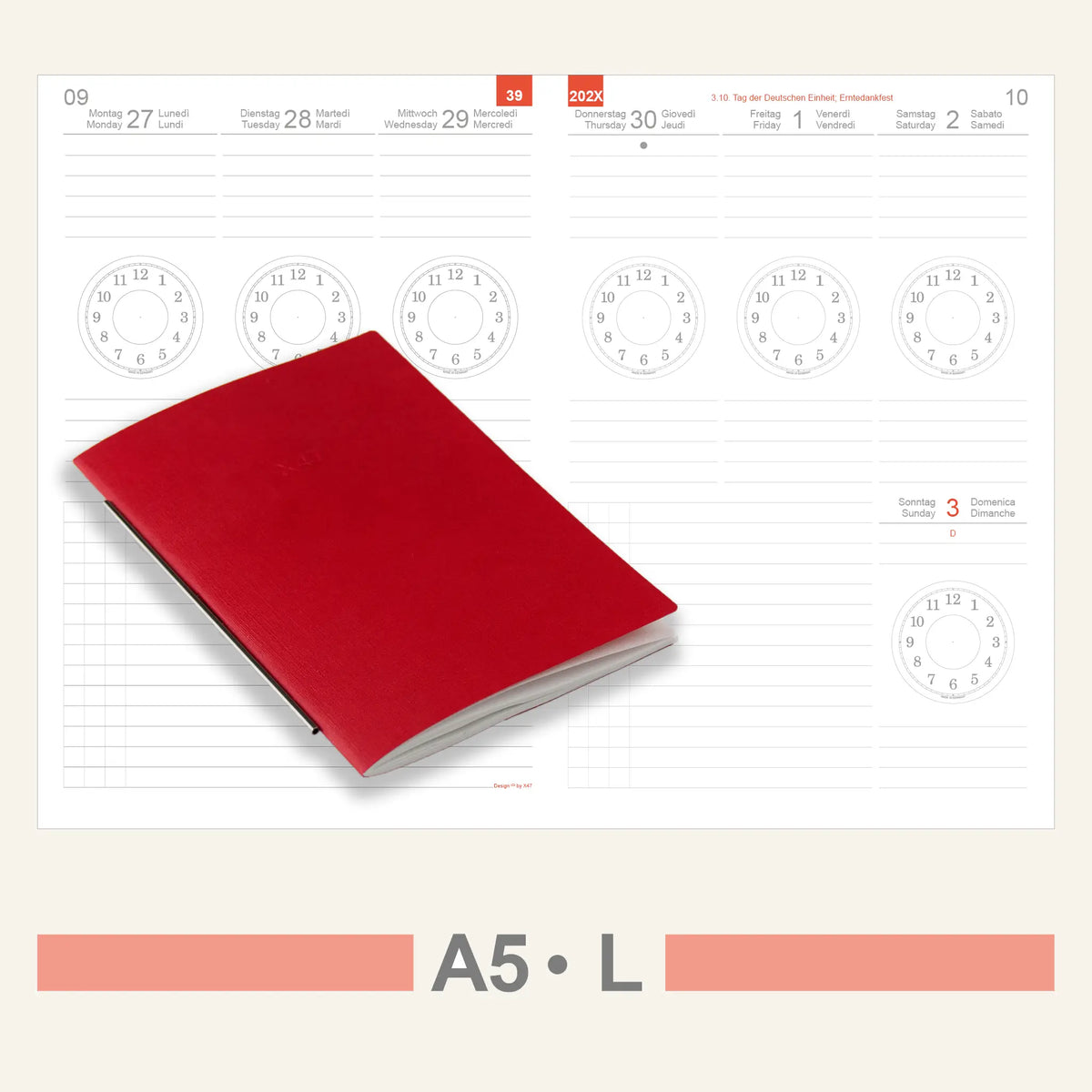 A5 Inserts - Calendar
