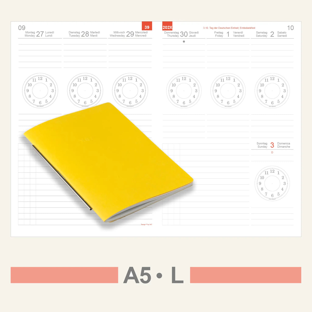 A5 Inserts - Calendar