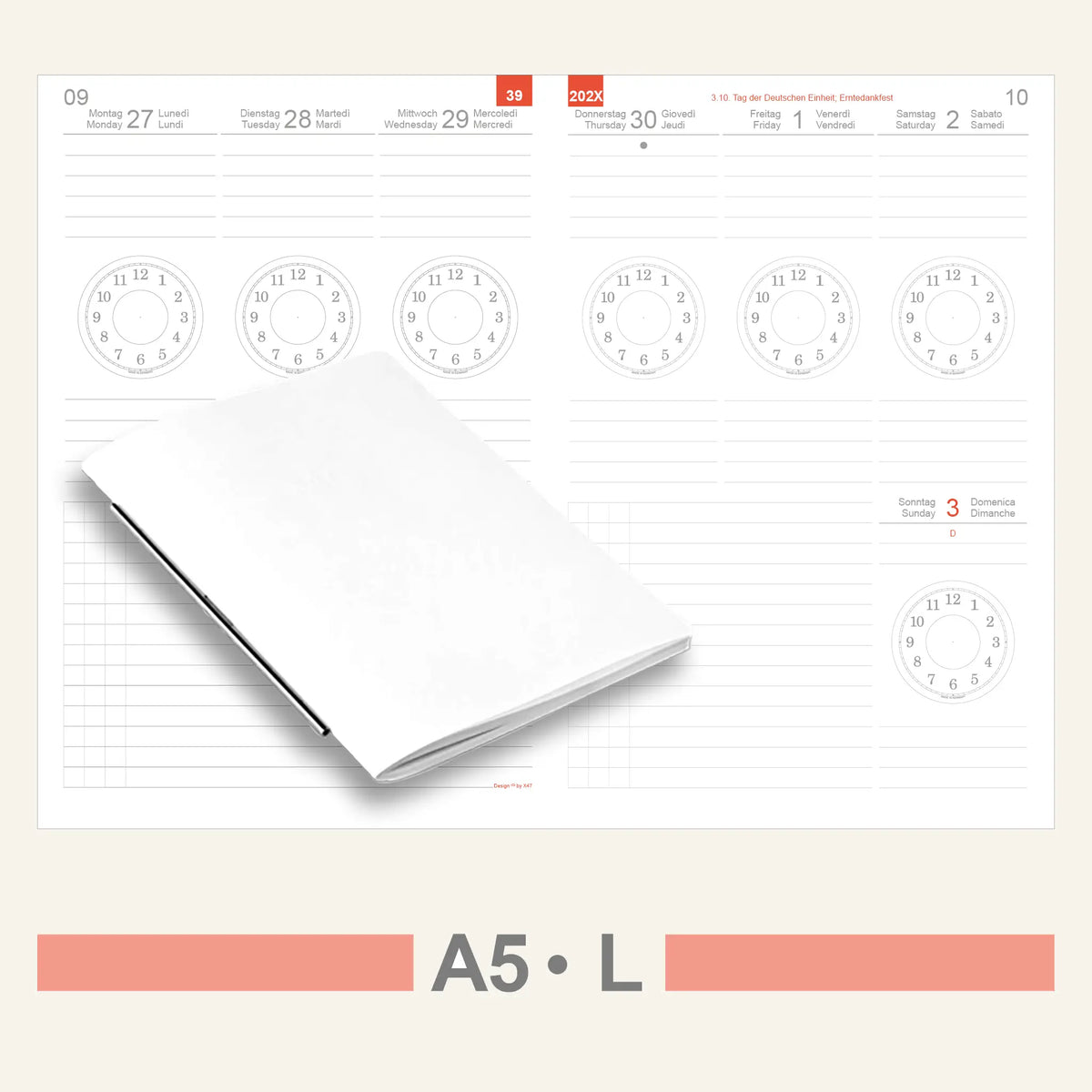 A5 Inserts - Calendar