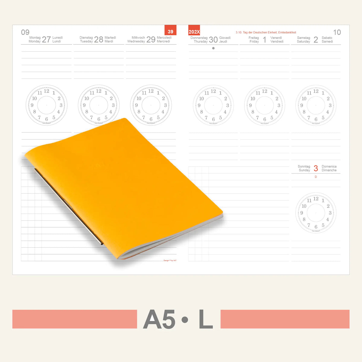 A5 Inserts - Calendar