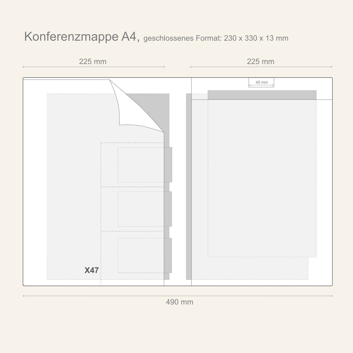 A4 Konferenzmappe