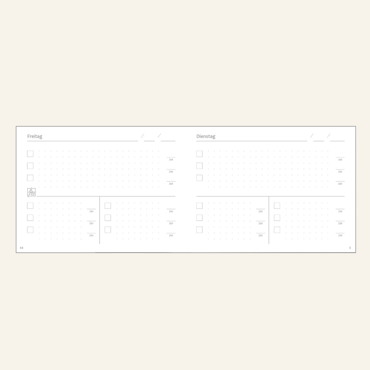 FlowBook Inserts | A6 Landscape